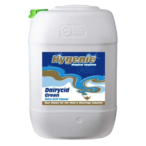 Caprichem products - Hygenie Dairycid Green 25L