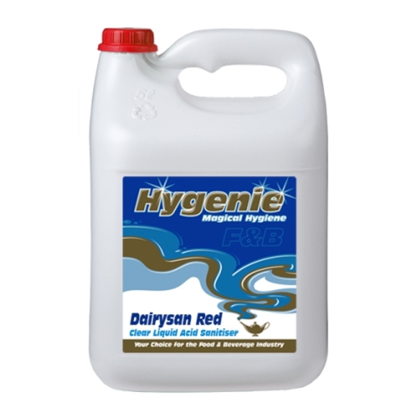 Caprichem products - Hygenie Dairysan Red 5L