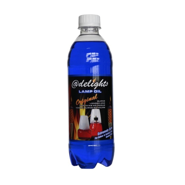 @delights Lamp Oil Blue 12x500ml
