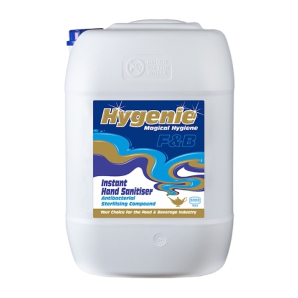 Caprichem products - Hygenie Instant Hand Sanitiser 25L