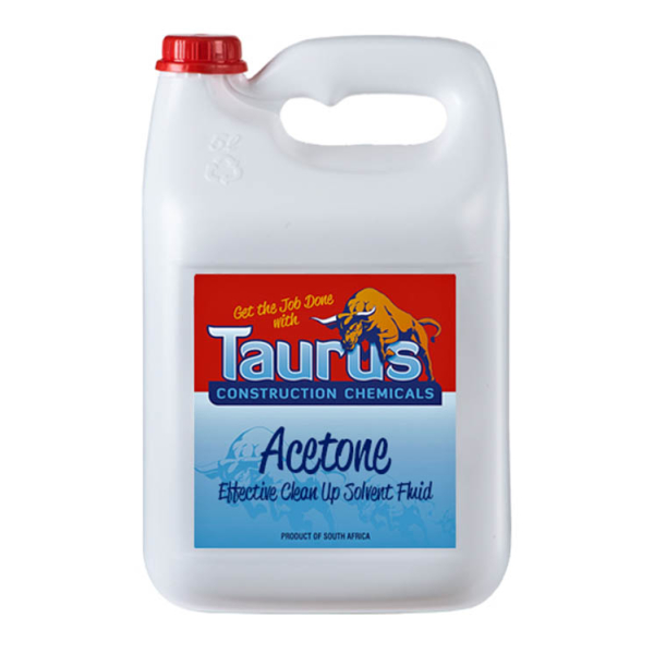 Caprichem products - Taurus Acetone 5L