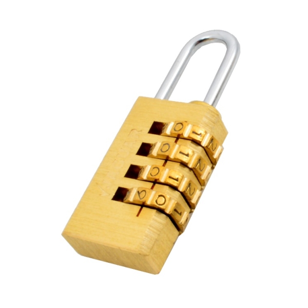 Related Products - Combination Padlock Brass 20mm 4 Dial EACH