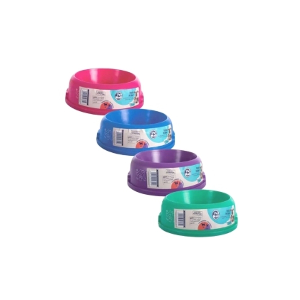 Caprichem Product - Pet Dog/cat Bowl Pl 16cm Asstd Colors EACH