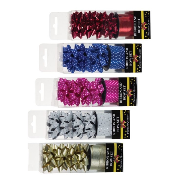 Related Products - Gift Decor Ribbon 4 Bows + 5mm X 5m Ribbon P/PACK