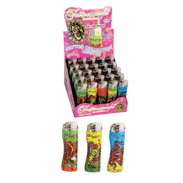 Caprichem Product - Led Deluxe Lighter Refillable EACH