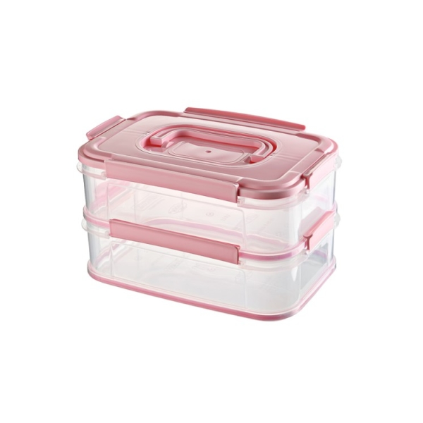 Caprichem Product - Double Layer Airtight Storage Box EACH