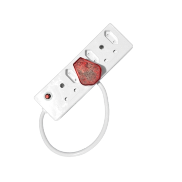 Caprichem products - Zak High Surge Plug 3+3 Way Multiplug EACH