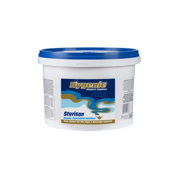 Caprichem products - Hygenie Sterisan - Dairy 4x5kg
