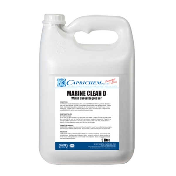 Caprichem products - Marine Clean D 5L
