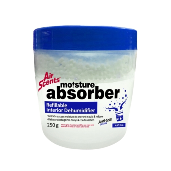 Related Products - Refillable Interior Dehumidifier - Natural - 250g