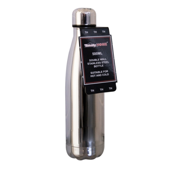 Caprichem products - Stainless Steel Bottle Silver - 500ml EACH