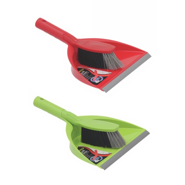 Related Products - Dustpan And Brush Set - Dual Action # EACH