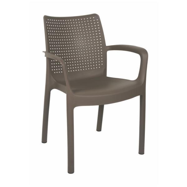 Caprichem Product - Zsa Zsa Armchair Cappuccino # EACH