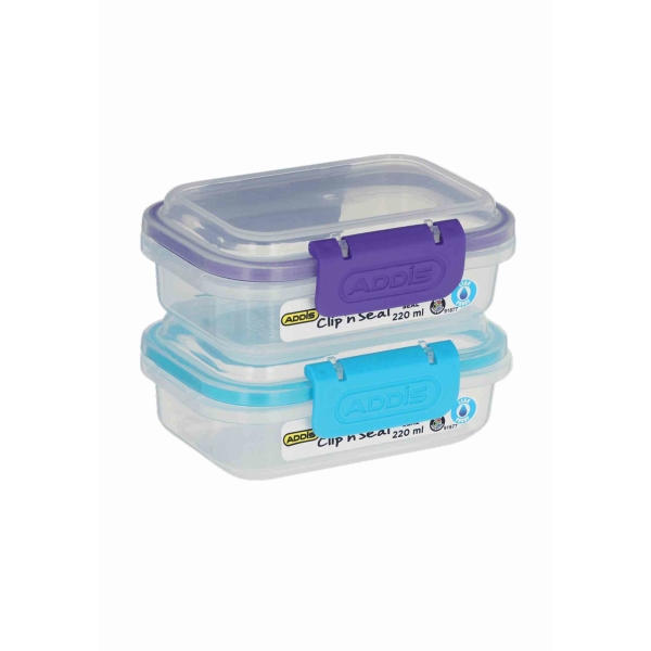 Caprichem Product - Clip & Seal Rectangle - 220ml # EACH