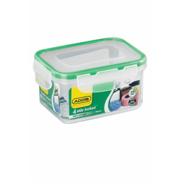Caprichem Product - Rectangle 4 Side Locked - 500ml # EACH