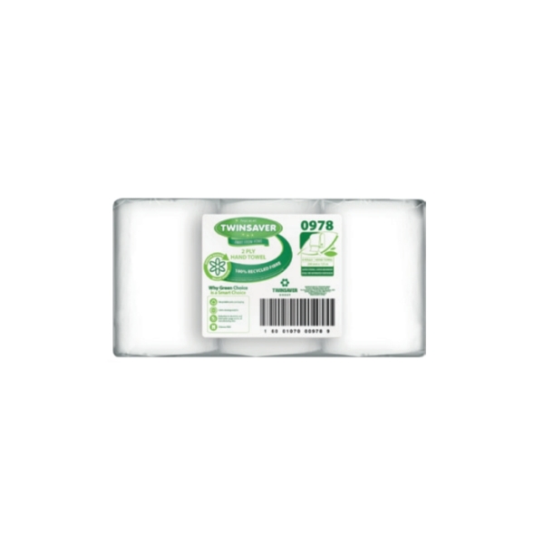 Caprichem products - Twinsaver Control Hand Towel 2 Ply 6 Rolls 3022 P/BOX