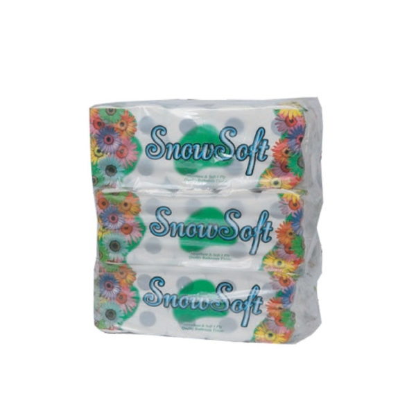 Caprichem products - Single Ply Toilet Paper - 10 Rolls Virgin 300 P/PACK