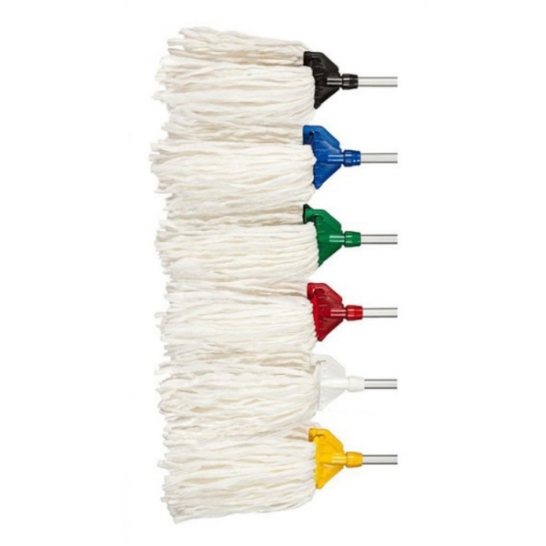 Caprichem products - Hygiene (spunlace) Fan Mop Head (white) EACH