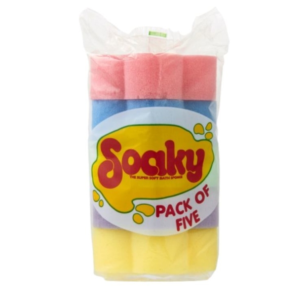 Related Products - Soaky Sponges - 5 Per Pack P/PACK
