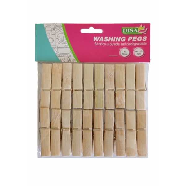 Related Products - Washing Pegs Bamboo 70mm 20 Pack P/PACK