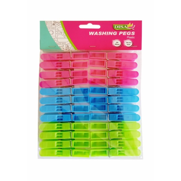 Related Products - Washing Pegs Plastic  70mm 24 Pack P/PACK