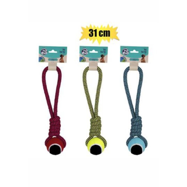 Related Products - Pet Dog Tug Toy String Tennis Ball 31cm EACH