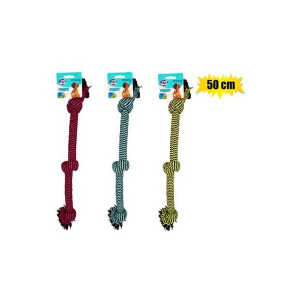 Related Products - Pet Dog Tug Toy String Triple Knot 50cm EACH
