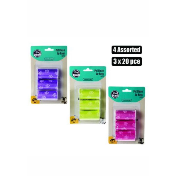 Related Products - Pet Dog Clean-up Bags Refill 3x20 Pce EACH