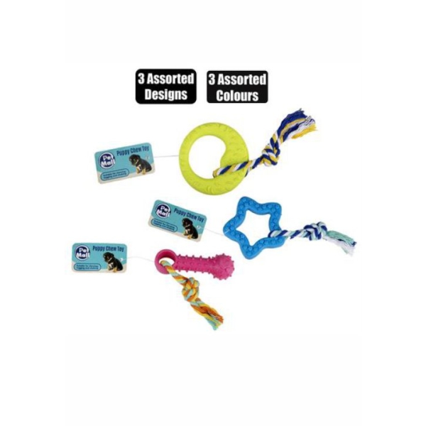 Related Products - Pet Toy Puppy Tpr With Rope Assorted EACH