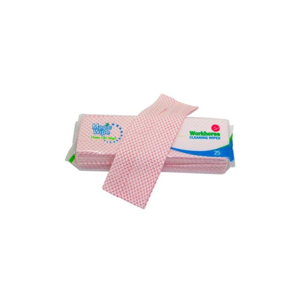 Related Products - Magic Wipe Workhorse Cloth 120gsm - Red X25 P/pack