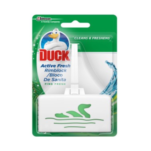 Caprichem Product - Duck Toilet Rimblock Active Fresh - Pine Fresh EACH