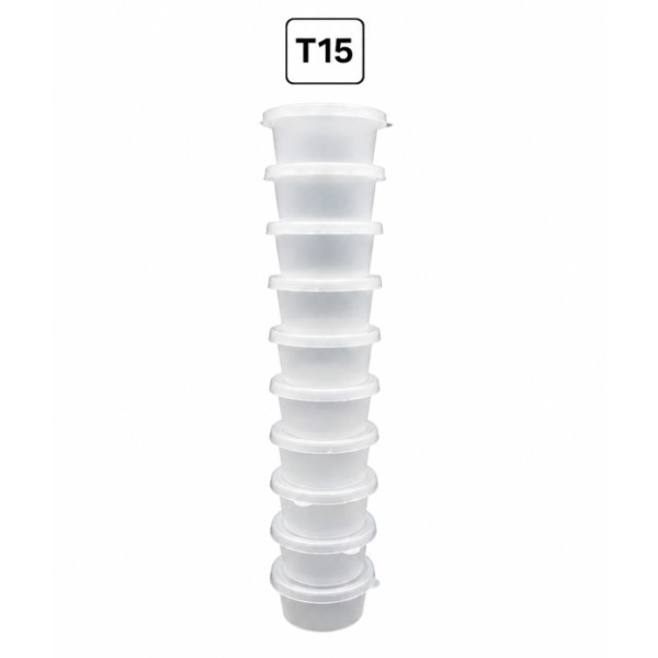 Related Products - Plastic Cup With Snap On Lid - 10 X 15ml P/PACK
