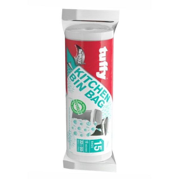 Caprichem products - Kitchen Bin Bag 15's - 660 X 810 Mm / 32l / 50l P/PACK