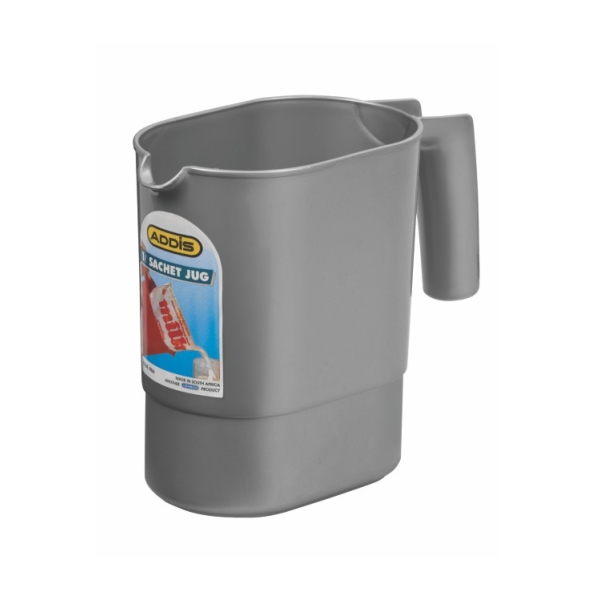 Caprichem Product - Milk Sachet Jug - 1l Steel # EACH