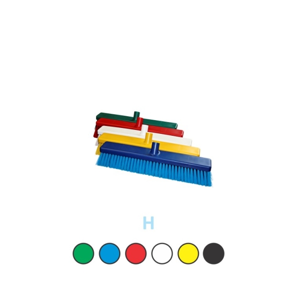 Related Products - 450mm V-line Hygiene Broom Head - Hard - Green EACH
