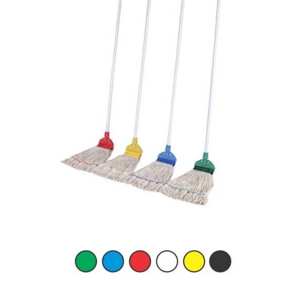 Related Products - Fan Mop With Aluminium Handle Complete - Red EACH