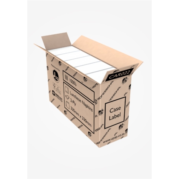 Caprichem Product - Two Ply Serviettes X 1000 (per Box) P/BOX