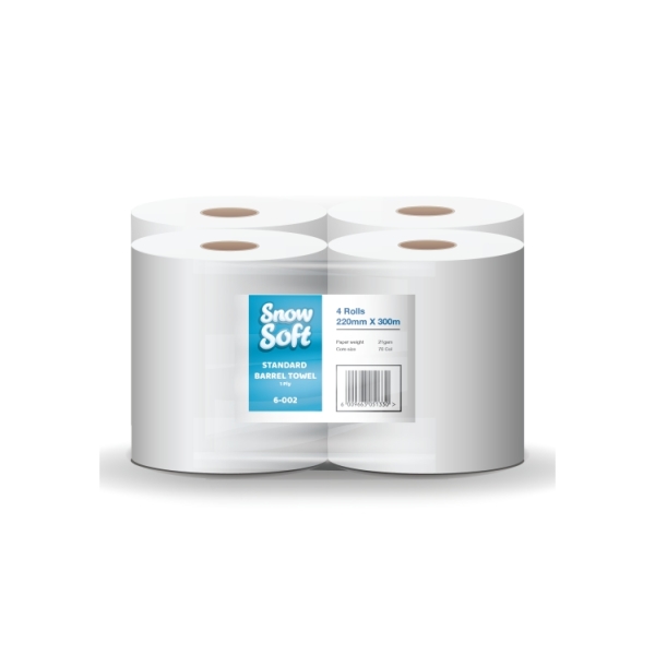 Related Products - Snowsoft Towel Standard Barrel 1pl 300m 6-002 P/PACK