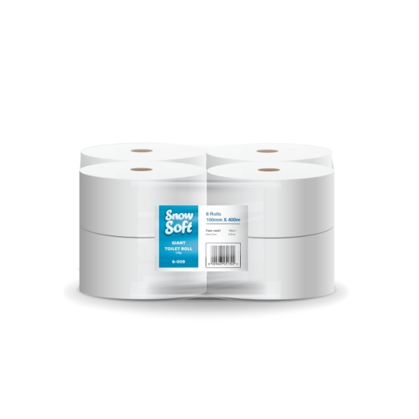 Related Products - Snowsoft Giant Toilet Roll One Ply 8 Rolls 6-009 P/PACK