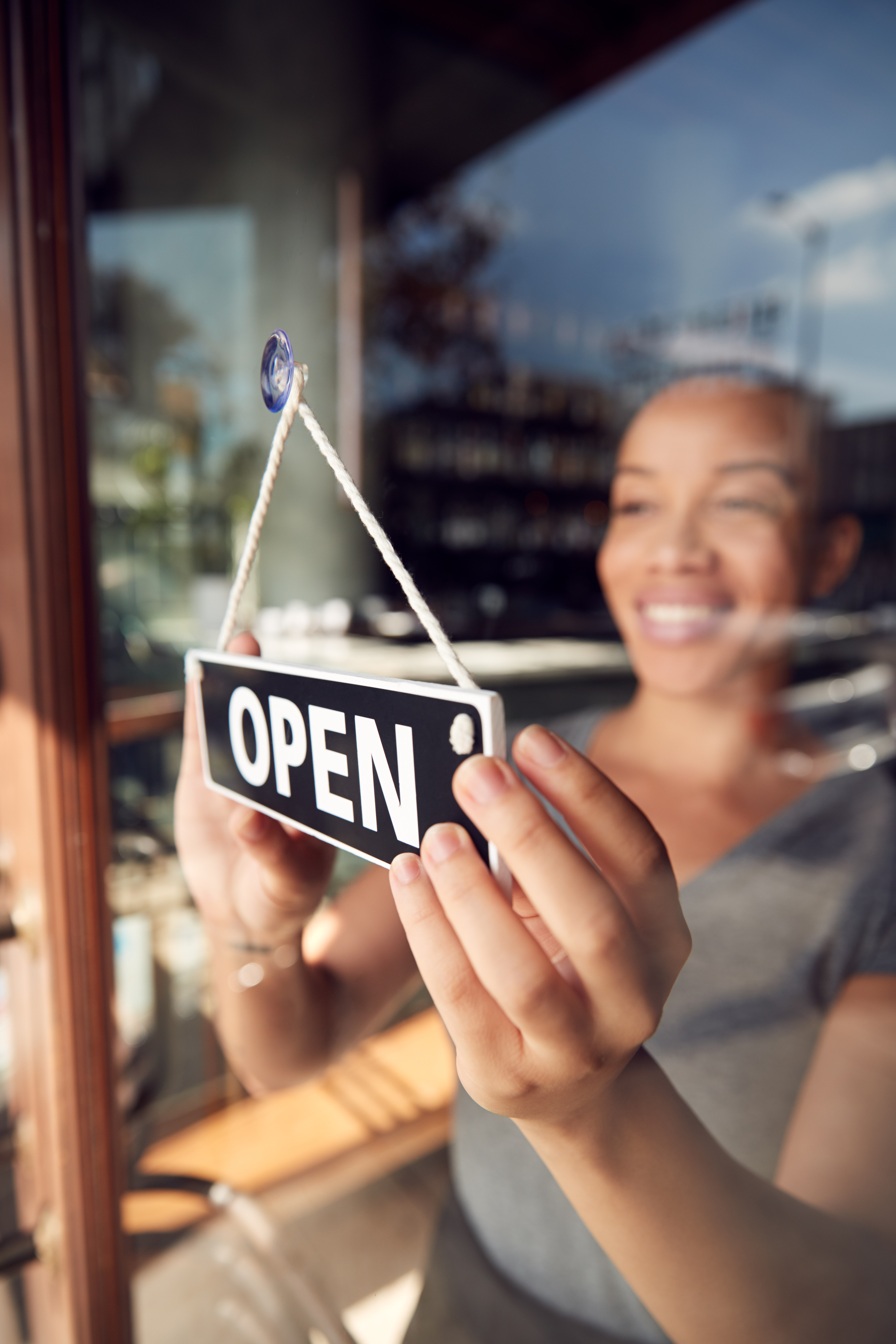 Contractor and commercial operations at a mixed-use business location, representing the premises and operations exposures covered by commercial general liability insurance