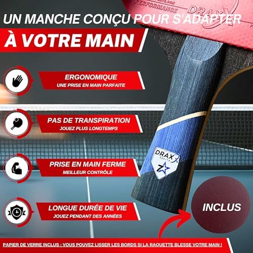 Vue 4 de Raquette De Ping Pong