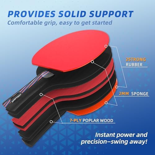 Vue 7 de Sportout Raquette De Tennis