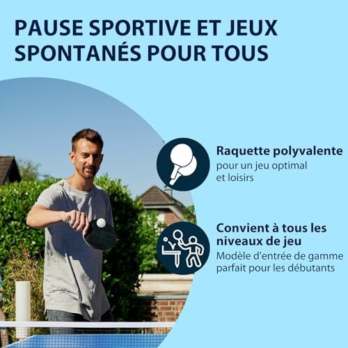 Vue 4 de Hudora Raquette De Pingpong