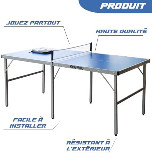 Vue 7 de Easypong Table De Ping