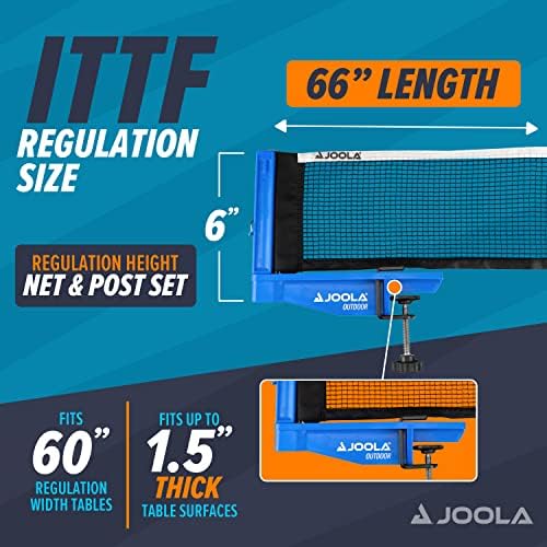 Vue 5 de Joola Tischtennisnetz Outdoor Garnitur