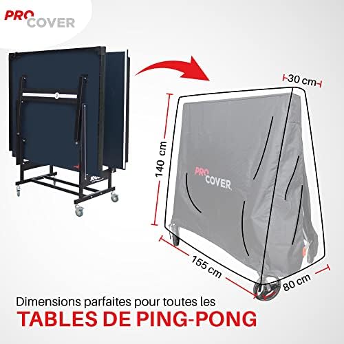 Vue 5 de Housse Tennis De Table