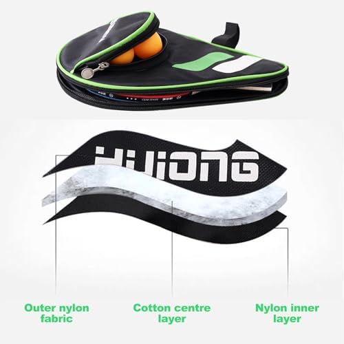 Vue 4 de Pieces Housse Raquette Ping