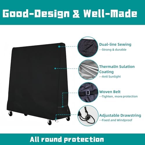 Vue 4 de Housse Pour Table De