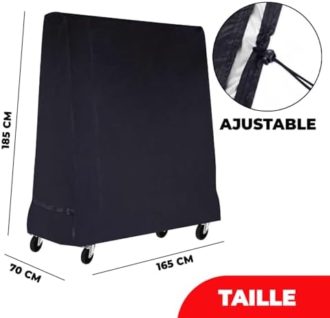 Vue 5 de Housse Universelle Pour Table