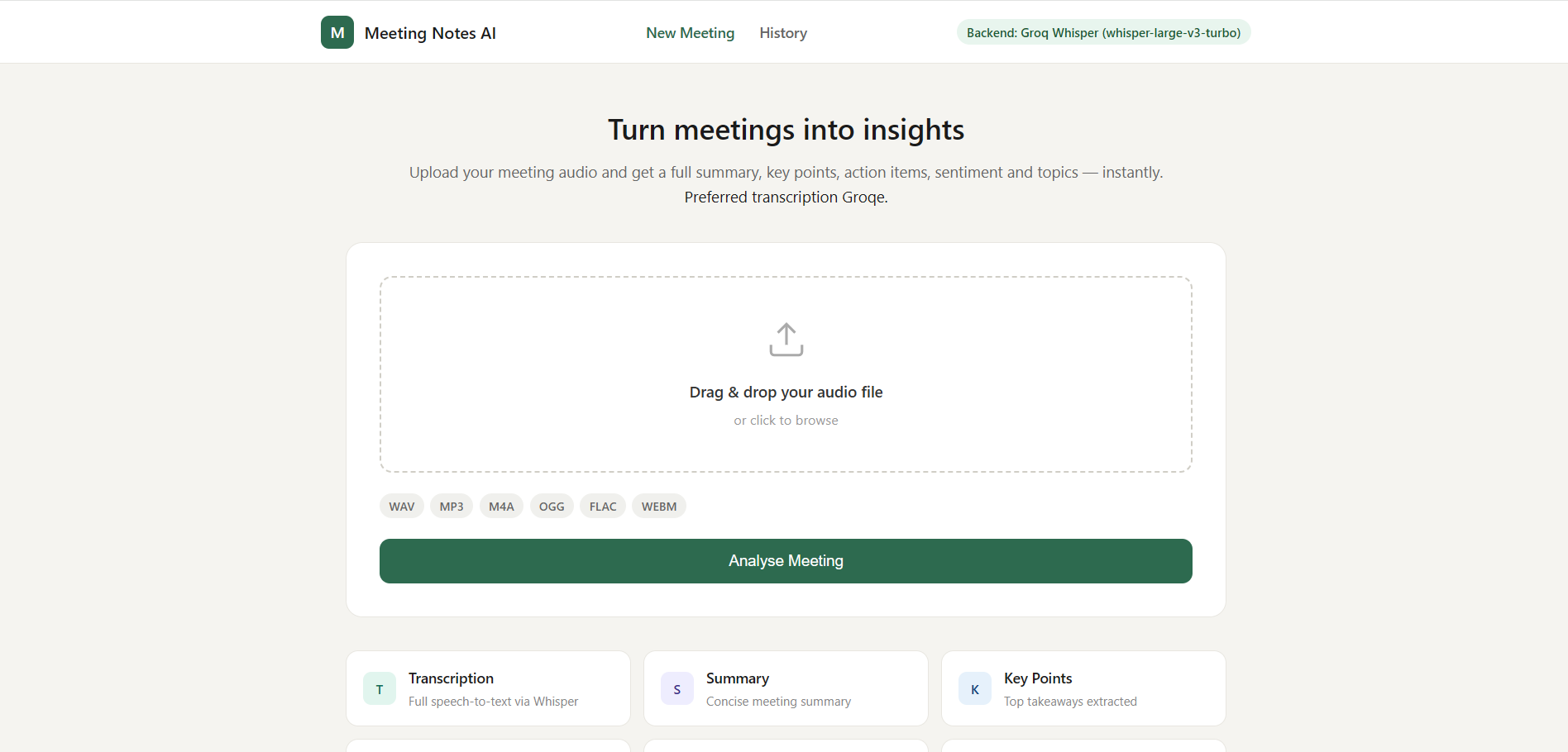 Meeting Notes AI